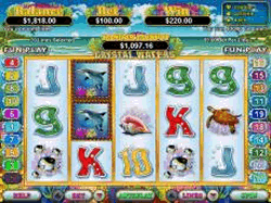 Play Crystal Waters at SlotoPlus USA Casino