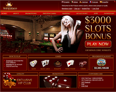Winpalace Online  Casino